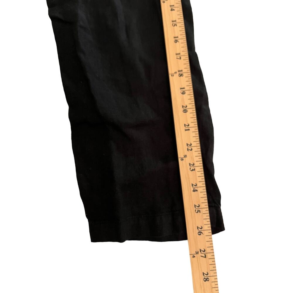 NEW MATE THE LABEL Long Sleeve 100% Linen Jumpsuit - Jet Black SIZE S - Picture 10 of 13